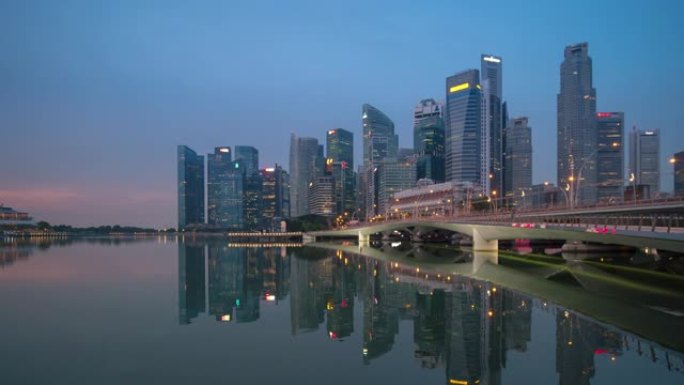 新加坡商业区市中心