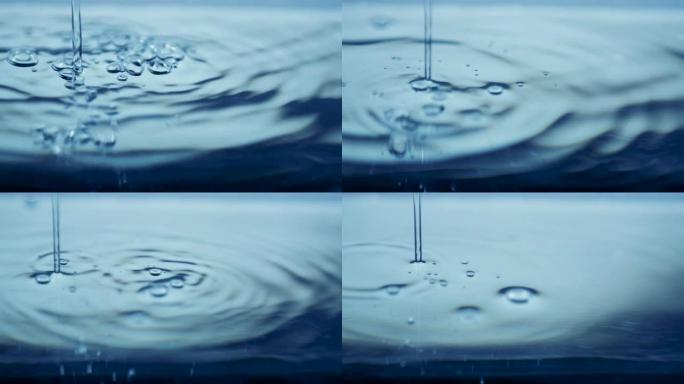 水腐烂图片涟漪水花水波纹