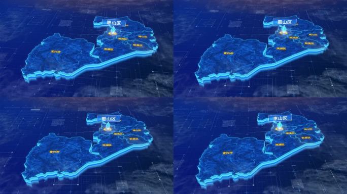 无锡市惠山区蓝色三维科技区位地图