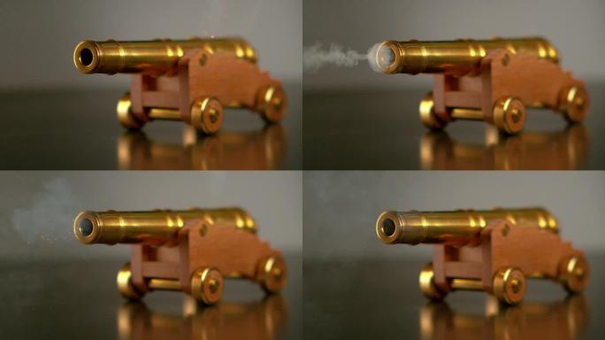 MACRO，dop: 微型金炮在发射子弹之前会散发出白烟