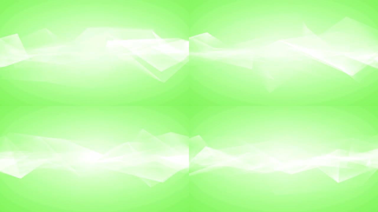 柔和的绿色背景 (可循环)