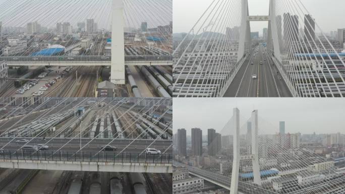 徐州和平大桥航拍