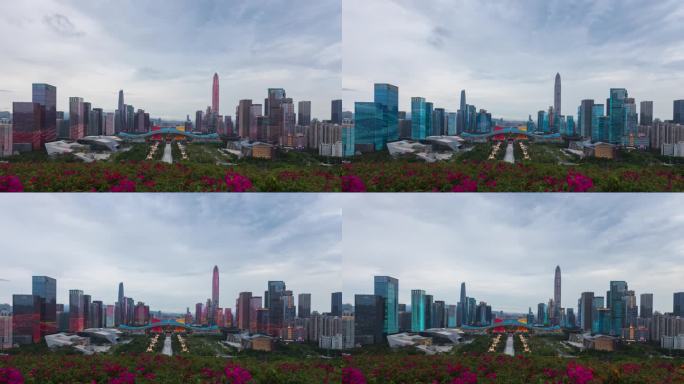 深圳市民中心灯光秀