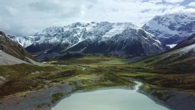 无人机拍摄的照片和坐骑的风景，