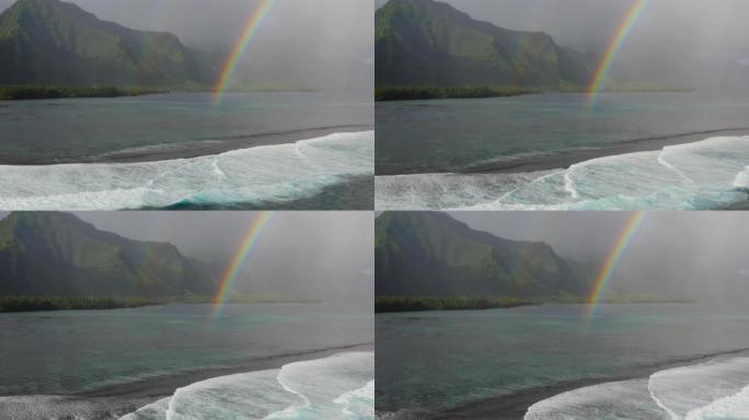 海洋上的彩虹