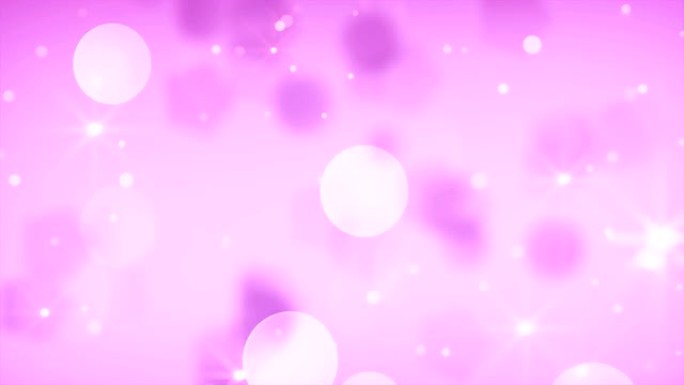 干净柔和的粉色闪光抽象背景 (可循环)