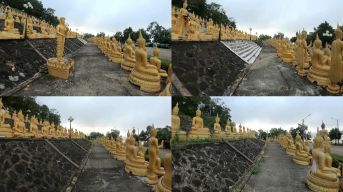 老挝巴色占巴塞市富萨劳寺的金佛
