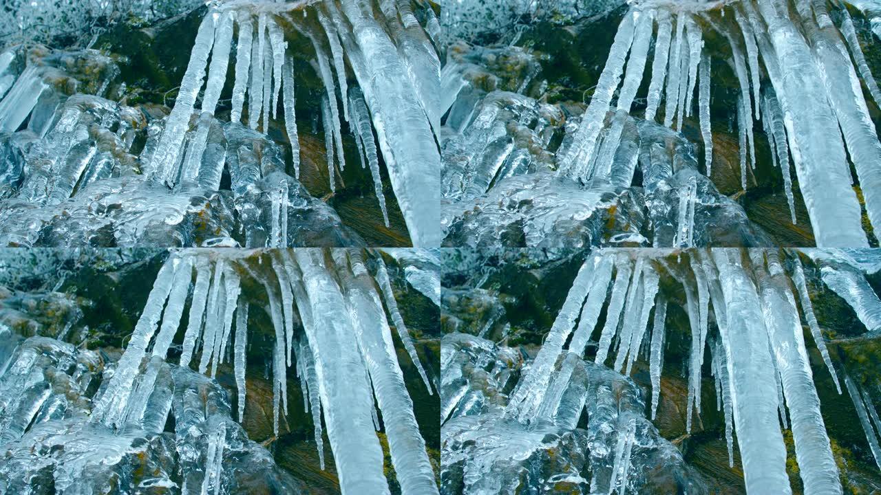 冰冻瀑布冰冻瀑布结冰