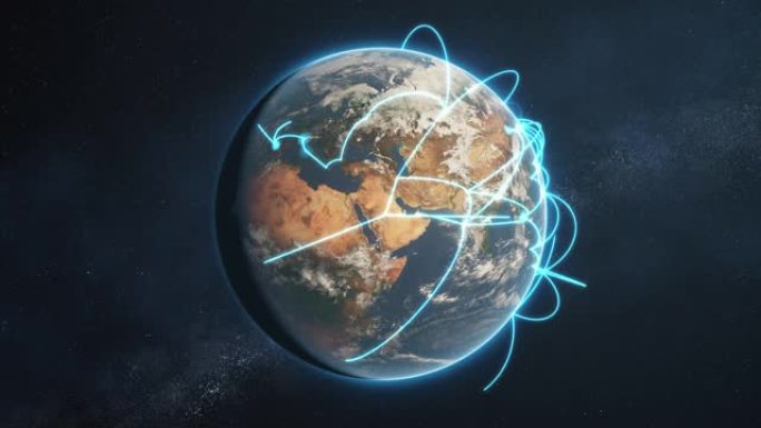 全球网路循环-蓝日地球版