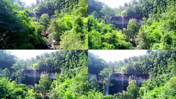 Ubon Ratchathani省的怀銮瀑布亚洲泰国