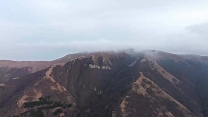 雁门山云雾航拍