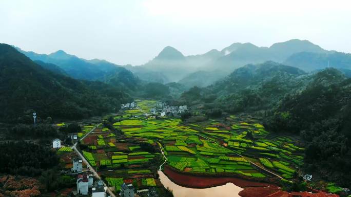 水墨画一样的中国乡村