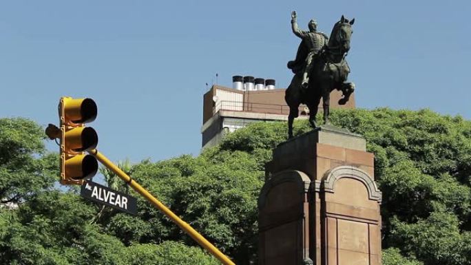 布宜诺斯艾利斯阿尔韦亚尔将军纪念碑。