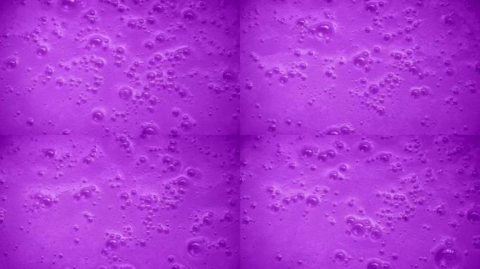 紫色嘶嘶表面硫酸毒性腐蚀