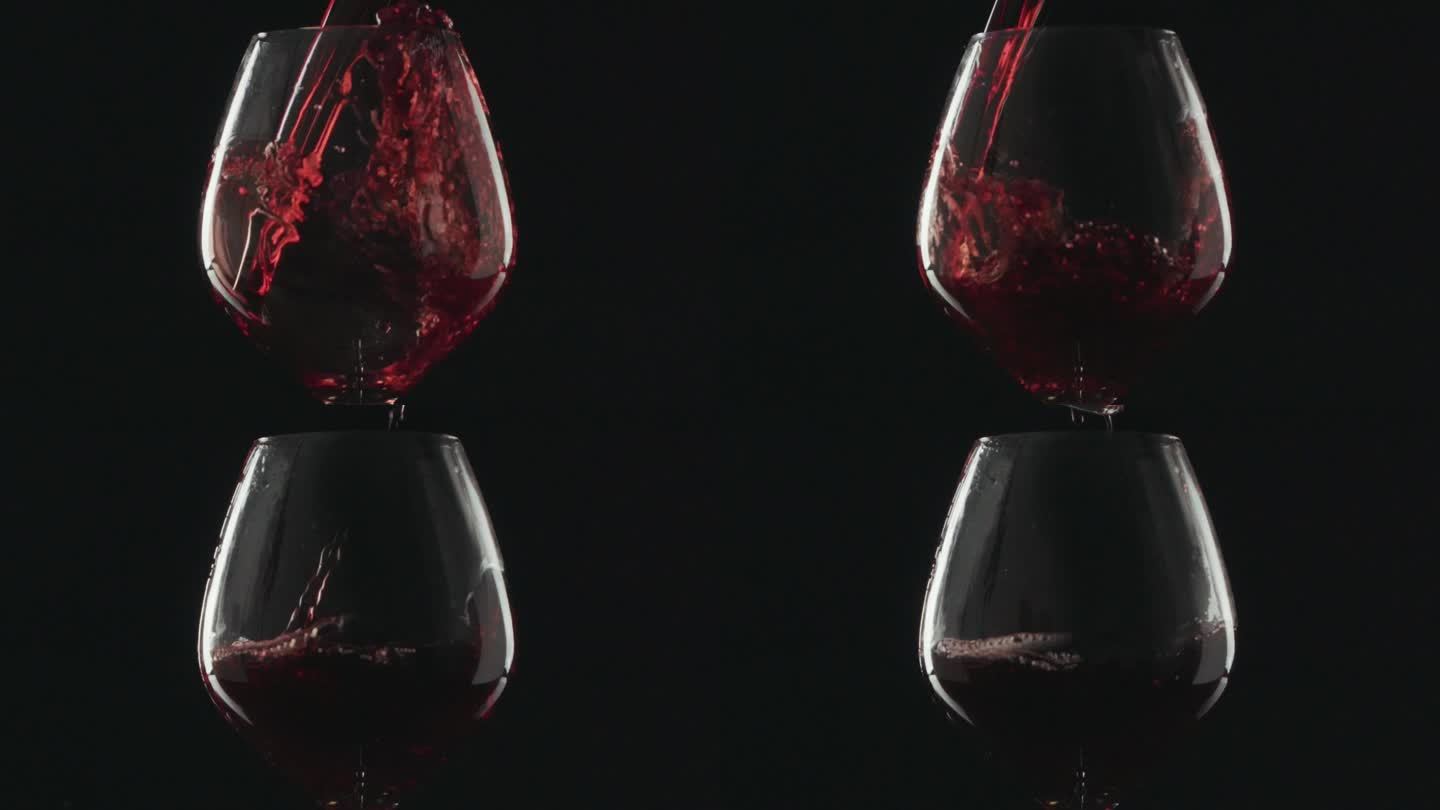 红酒、葡萄酒倒酒120P100M升格镜头