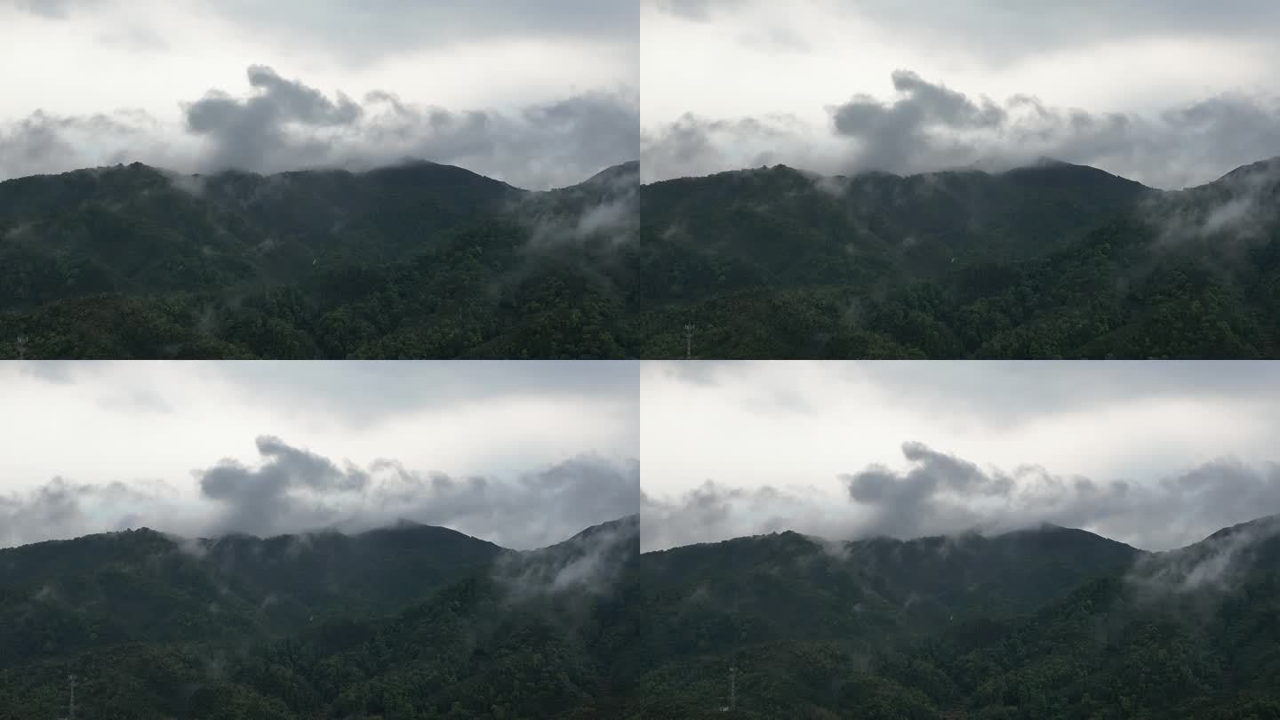 山峰云雾  云雾缭绕    腾云驾雾