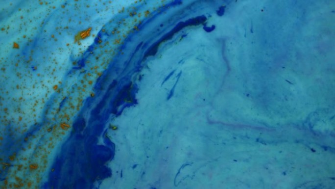 大理石抽象亚克力背景。蓝色大理石花纹艺术品纹理。