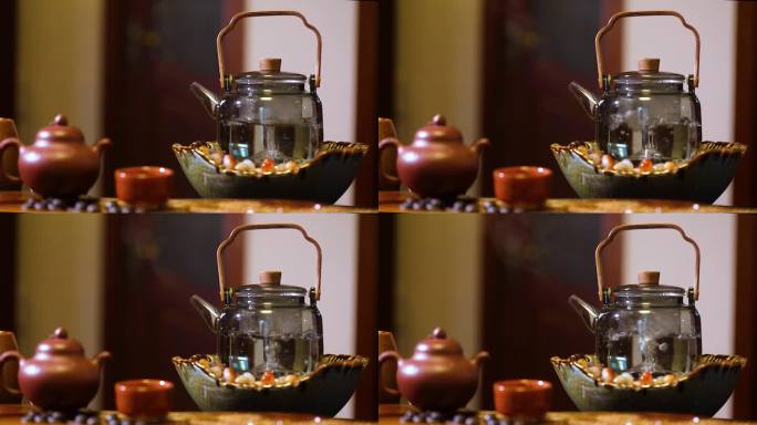 茶壶煮水视频