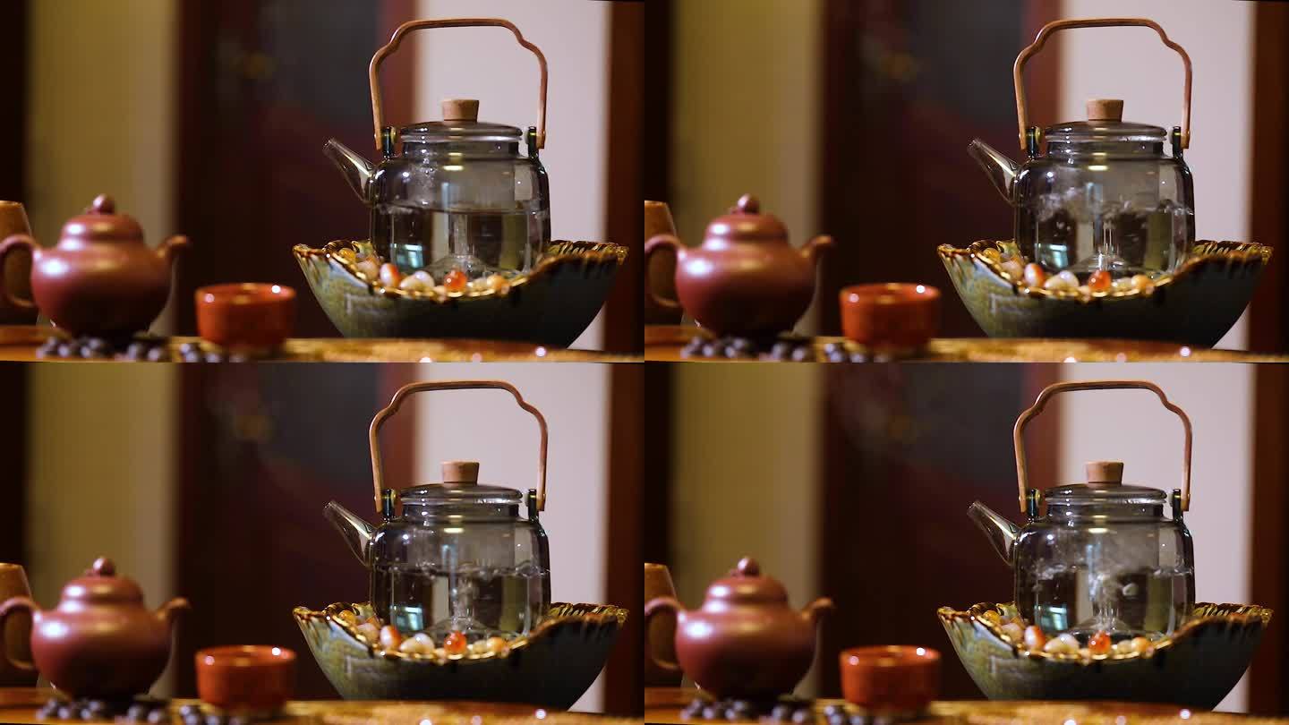 茶壶煮水视频