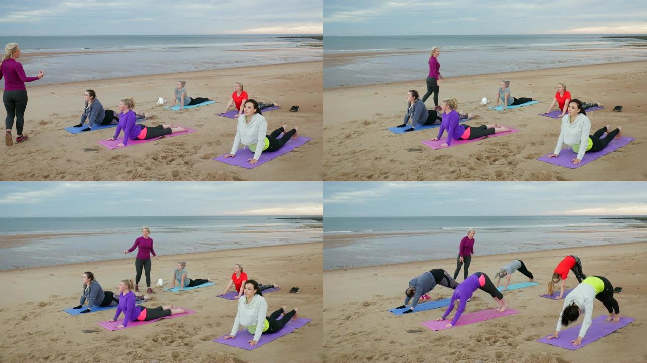 女子瑜伽沙滩班女子瑜伽沙滩班教练
