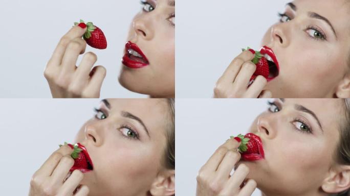 草莓展现了我浪漫的一面