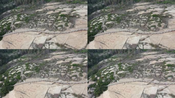 泉州石狮姑嫂塔航拍风光