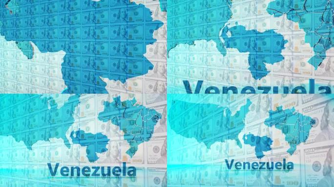 委内瑞拉危机委内瑞拉地图飞入