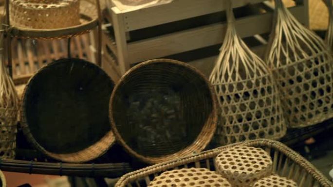 传统柳条手工艺人匠人精神传统文化