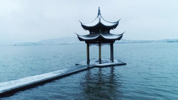 杭州西湖的展馆