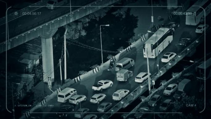 CCTV高峰时段桥梁交通