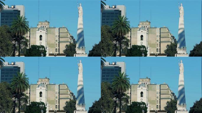 位于阿根廷布宜诺斯艾利斯的布宜诺斯艾利斯卡比尔多广场和梅奥广场。
