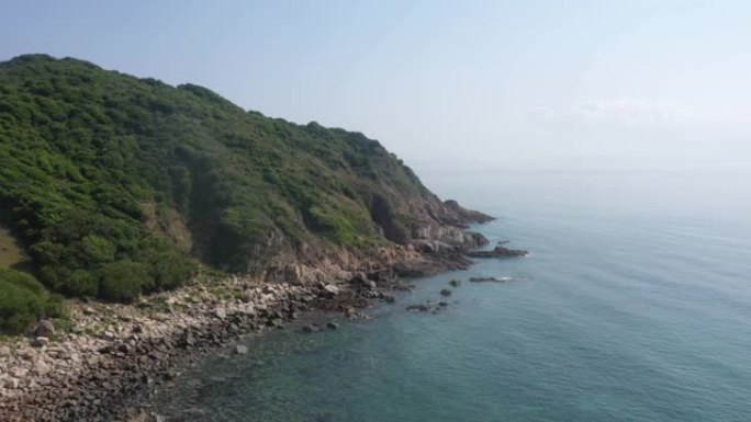 香港塔门海岛岛礁山水山海