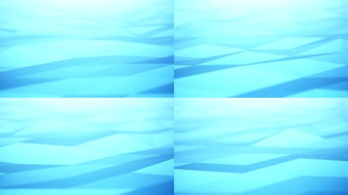 抽象表面背景 (浅蓝色)-循环