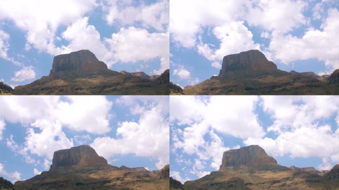 德拉肯斯堡山全景风景拍摄视频素材风光实拍