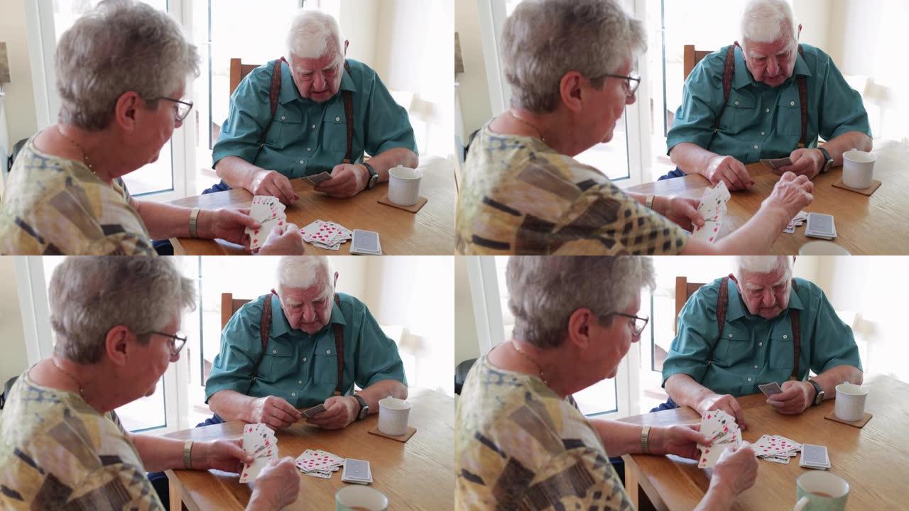 纸牌游戏？打扑克牌退休生活
