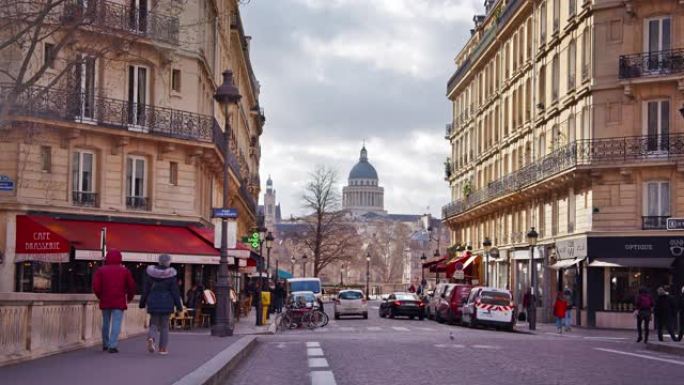 巴黎市。街景。街道景区景点