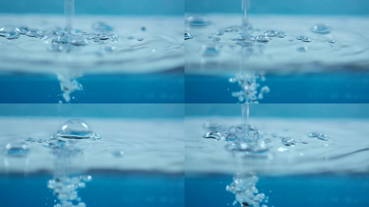 水腐烂图片水滴气泡水面