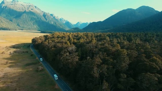 新西兰的空中道路