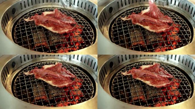 韩国烧烤牛肉烧烤餐厅