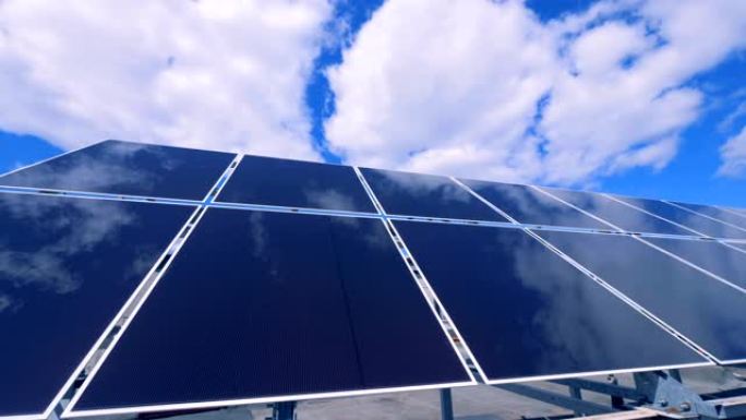 太阳能电池结构在屋顶上发挥作用