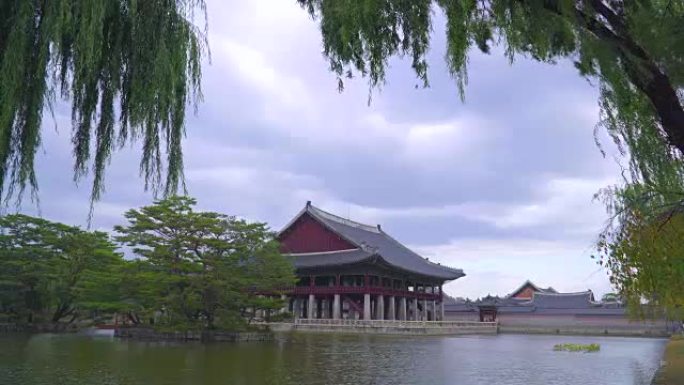 韩国秋季的景福宫韩国秋季的景福宫