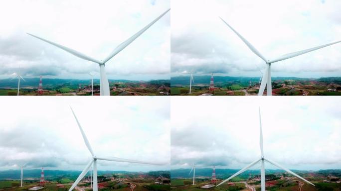 空中风力涡轮机可再生能源
