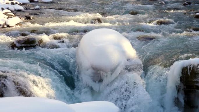 加拿大的冰冻瀑布加拿大的冰冻瀑布冰雪