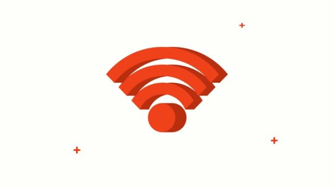 wifi服务连接波动画