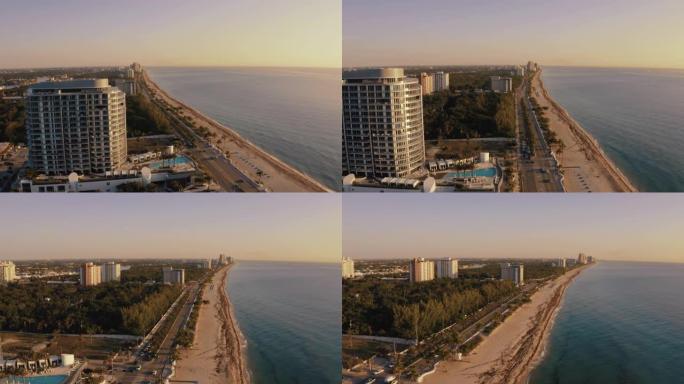 WS风景名胜大西洋和迈阿密海滩，迈阿密，佛罗里达州，美国