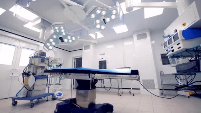 空手术室中的医疗设备