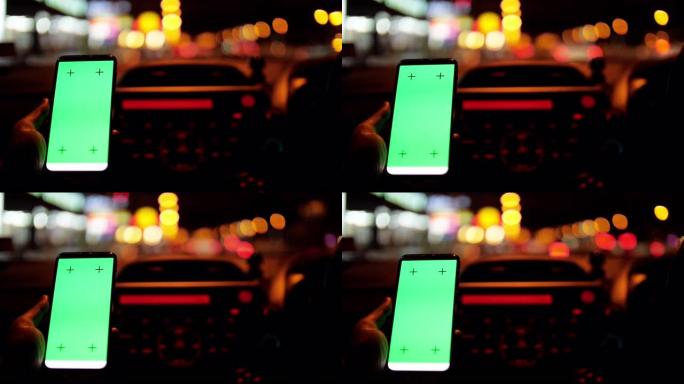 手机夜间绿屏和Bokeh圈灯