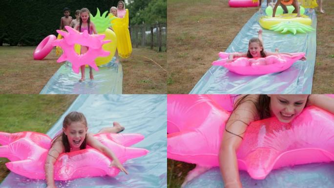 与朋友的无忧无虑的夏天