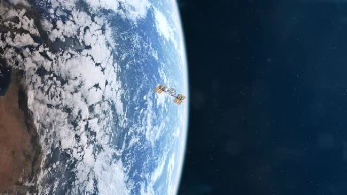 地球轨道上的国际空间站