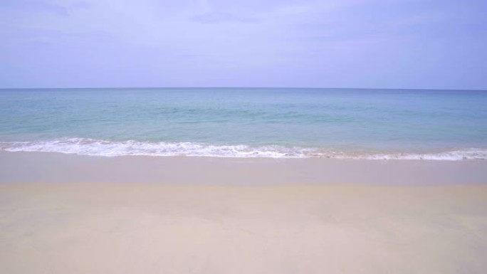 泰国普吉岛空旷美丽的热带海滩